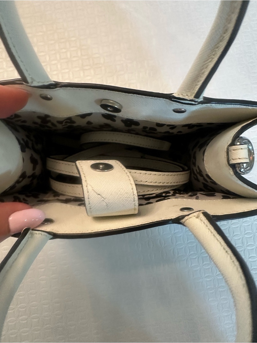 Rebecca Minkoff off-whiteTop-Handle Satchel - Picture 9 of 16